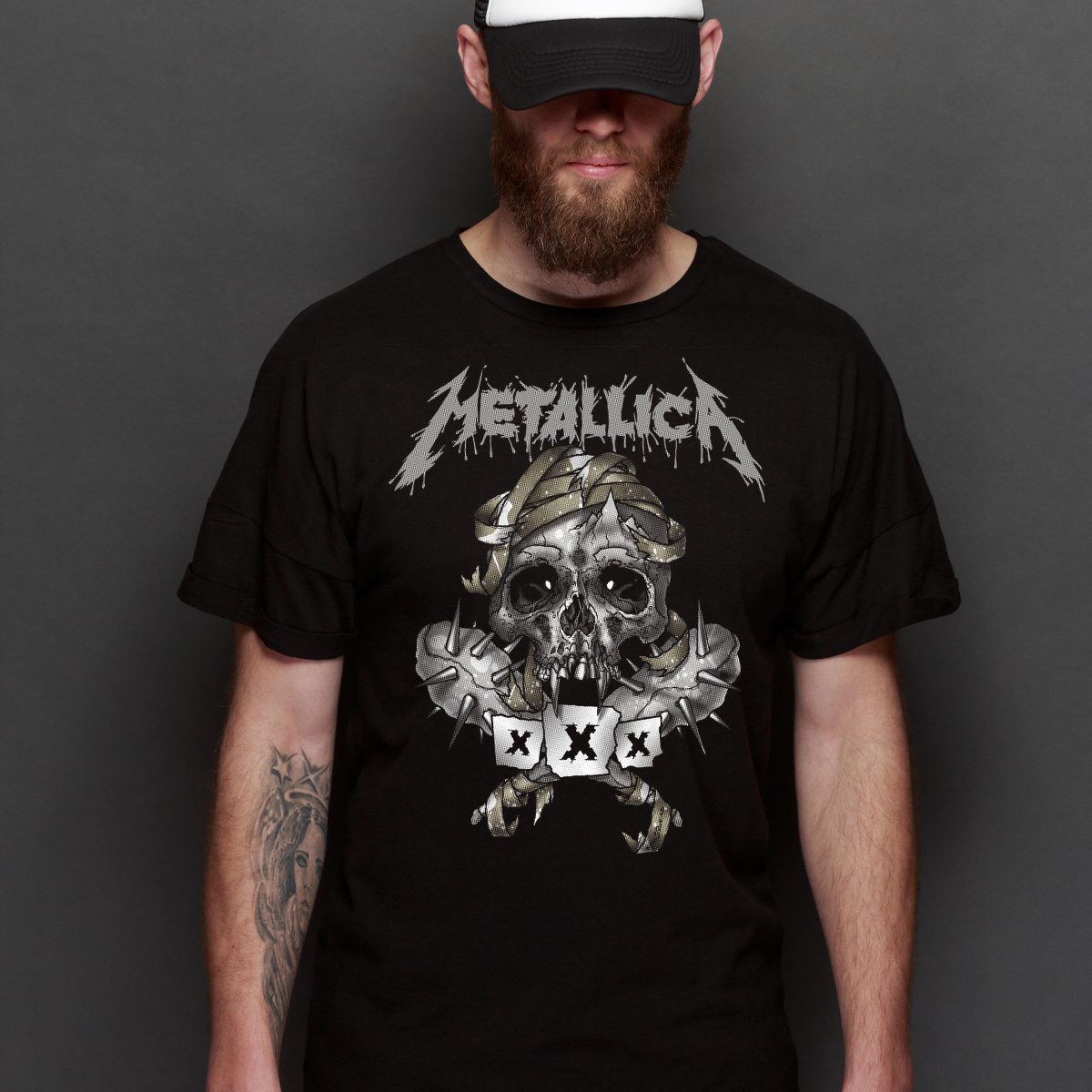 Metallica V39 T-Shirt Band Family Tee Music Heavy Metal