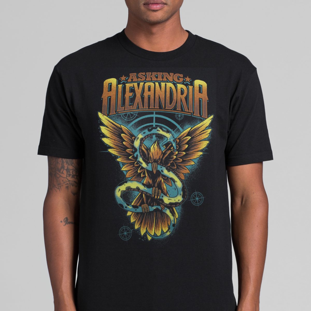 Asking Alexandria V2 T-Shirt Band Family Tee Music Rock and Roll
