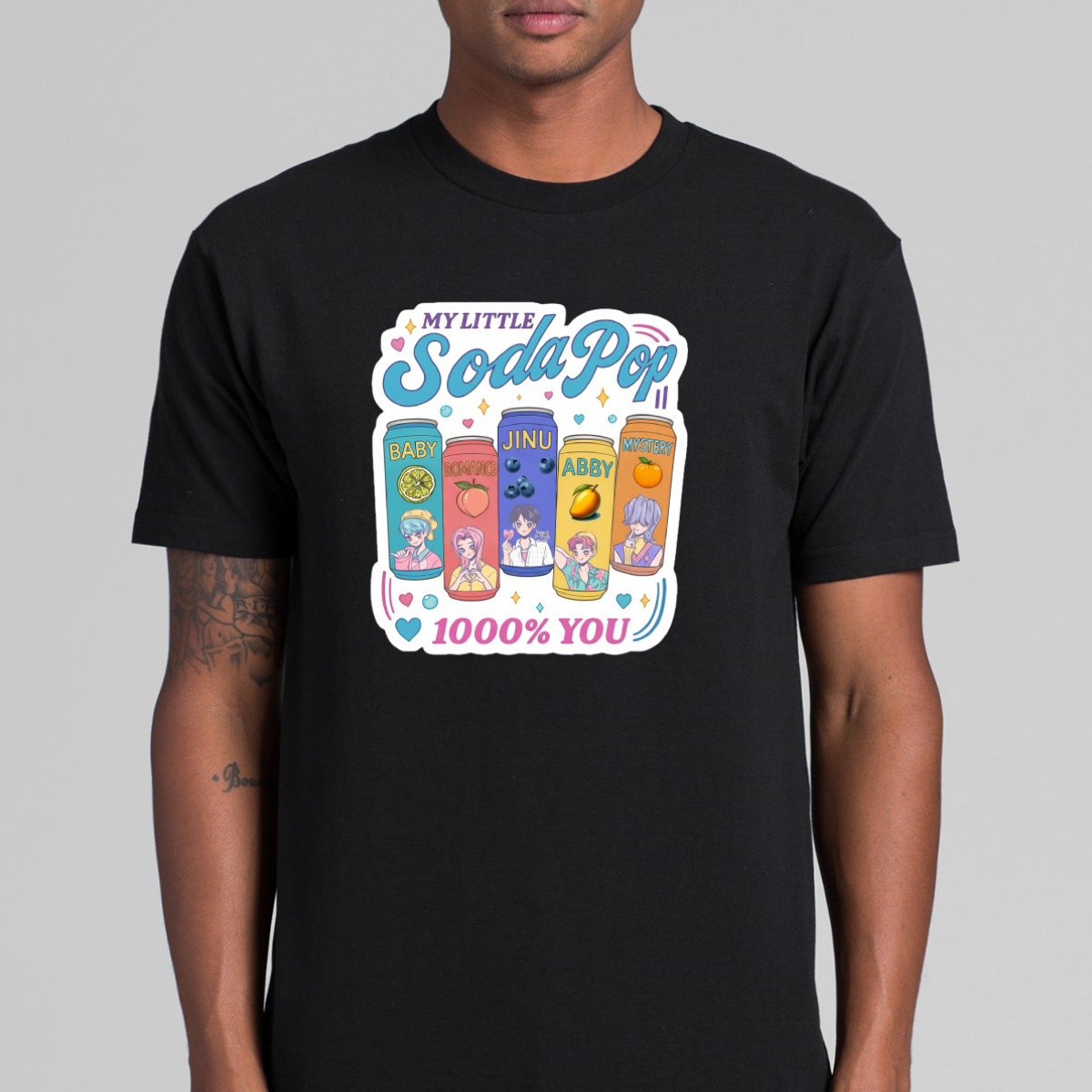 My Little Soda Pop V3 K-pop Demon Hunters T-shirt Animation Movie Tee
