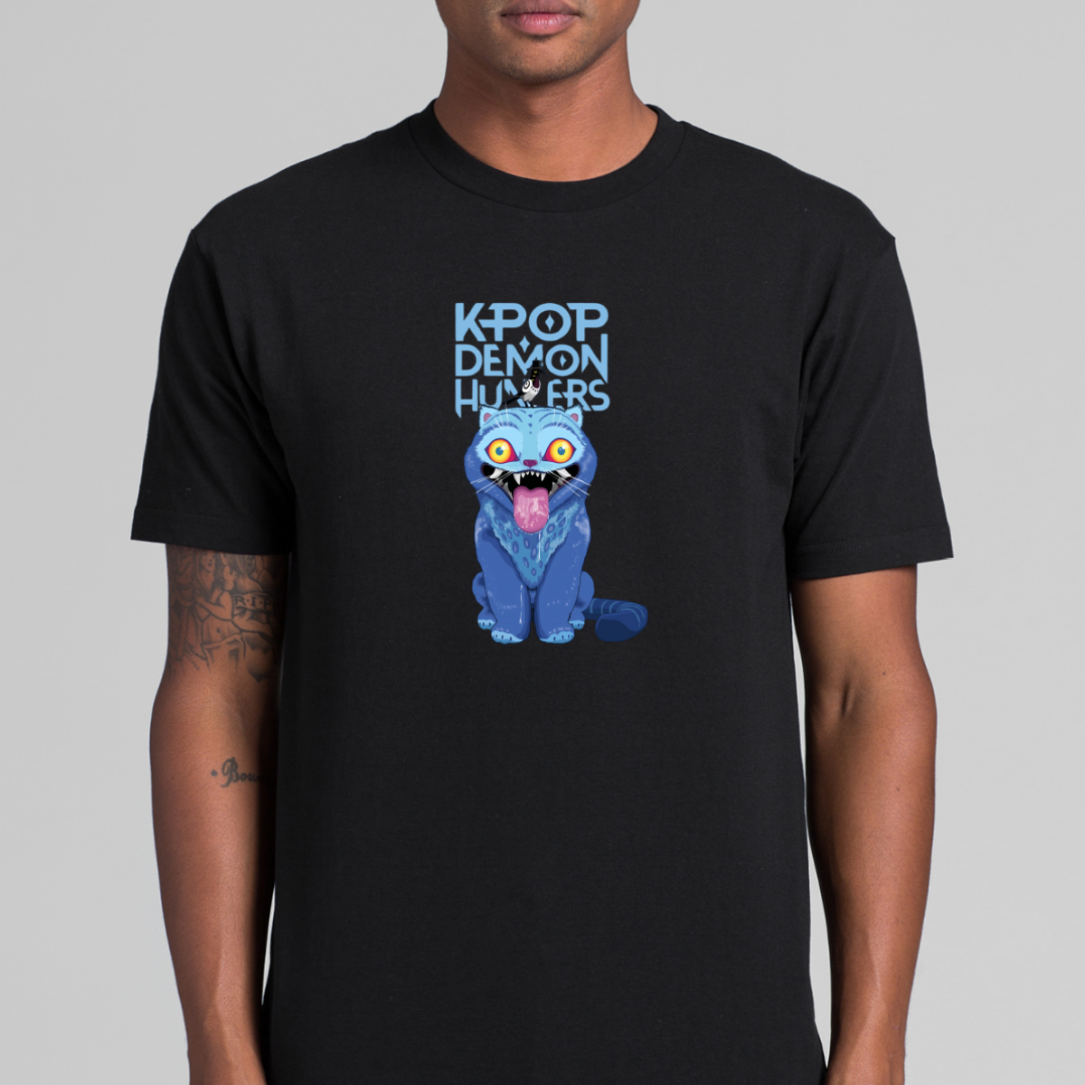 K-pop Demon Hunters Derpy Tiger and Sussie Magpie V8 T-shirt Animation Movie Tee