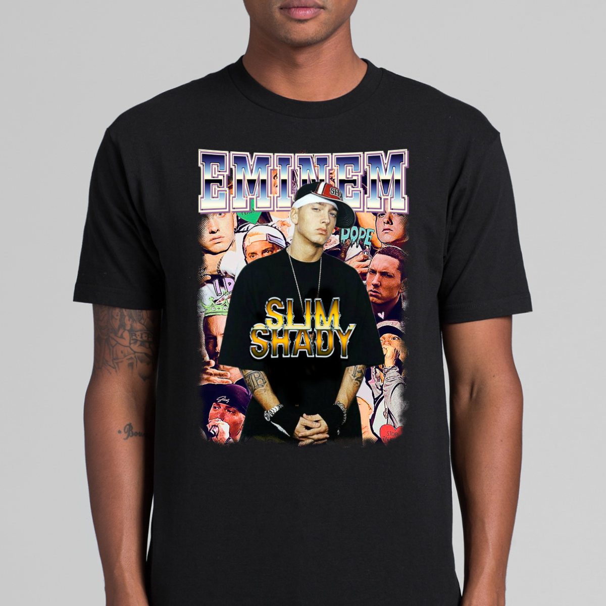 Eminem V14 T-Shirt Rapper Family Fan Music