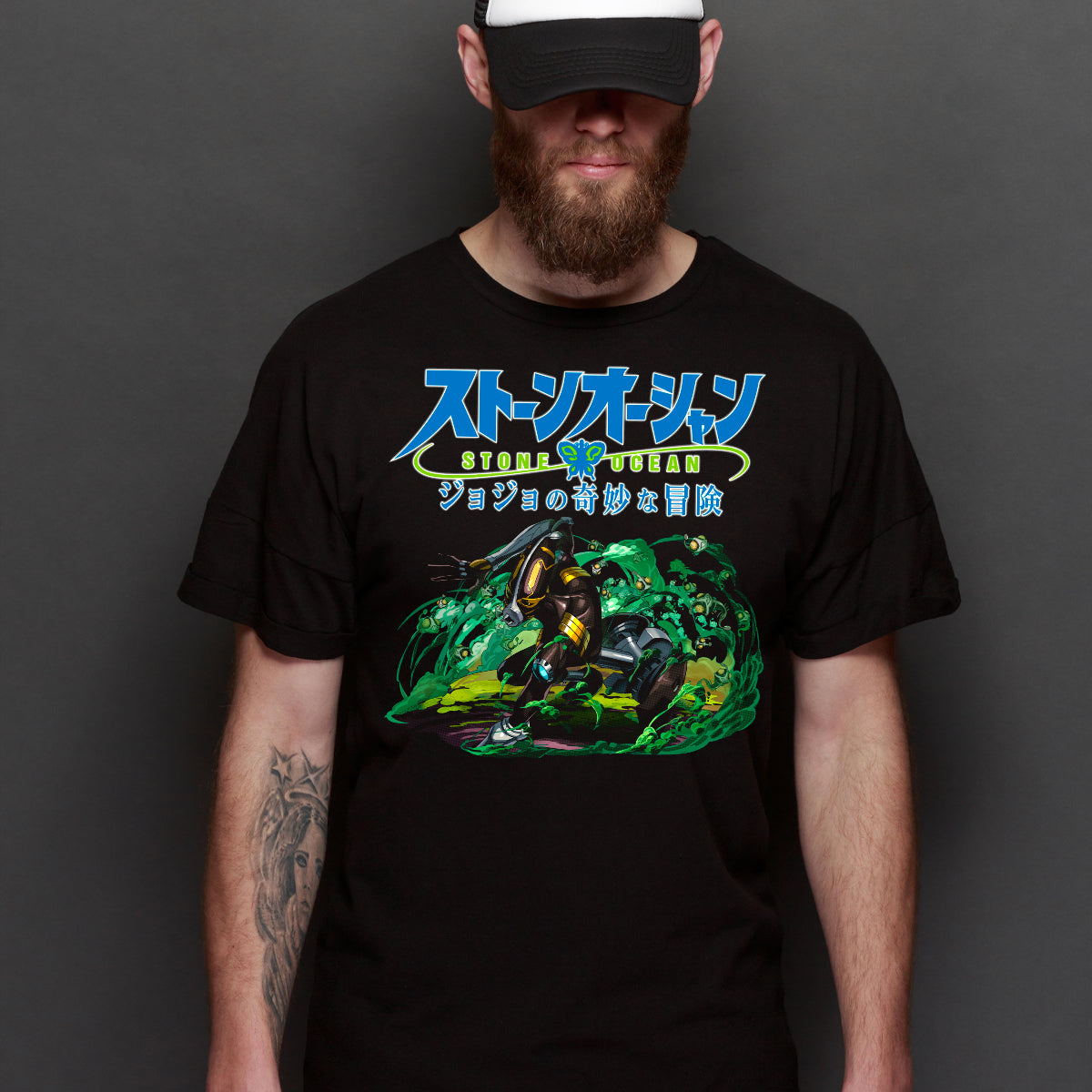Jojo's Bizarre Adventure V20 T-shirt Japanese anime Tee