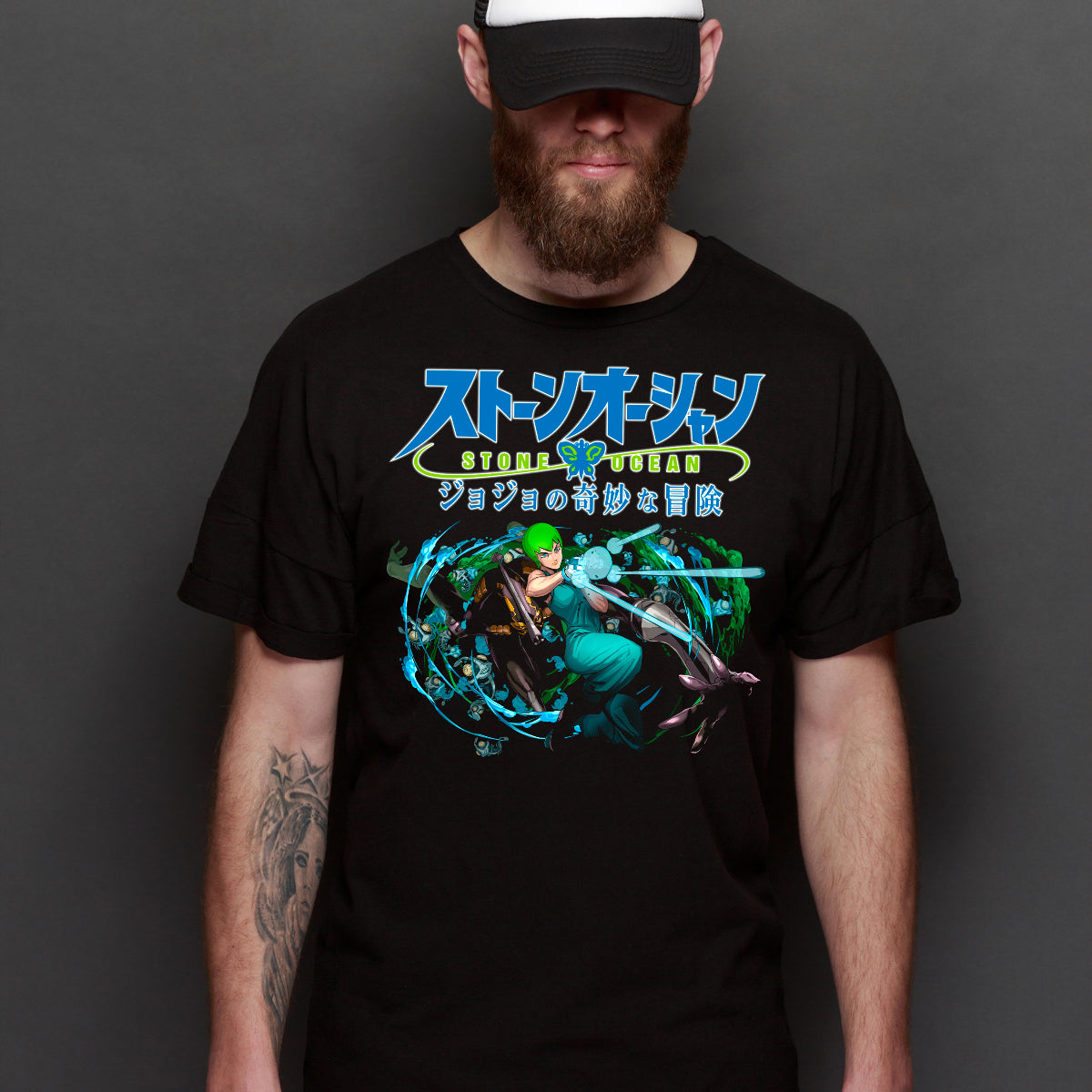 Jojo's Bizarre Adventure V21 T-shirt Japanese anime