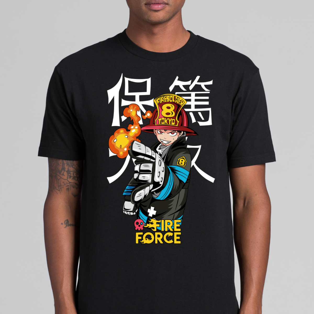 Fire Force T-shirt Japanese Anime Tee