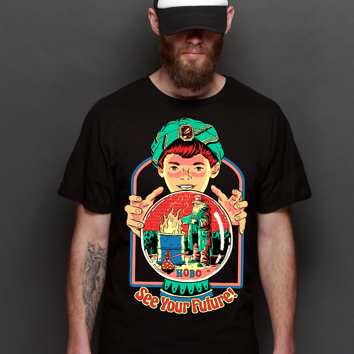 See Your Future T-shirt Funny Cartoon Tee