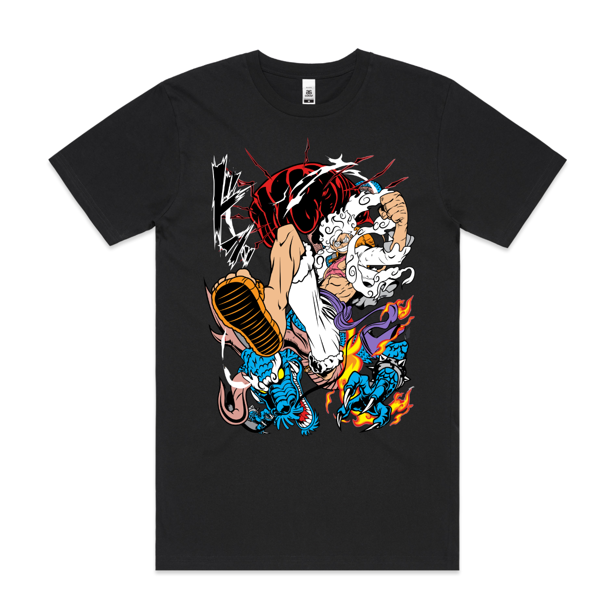 One Piece Luffy V37 T-Shirt Japanese Anime Tee