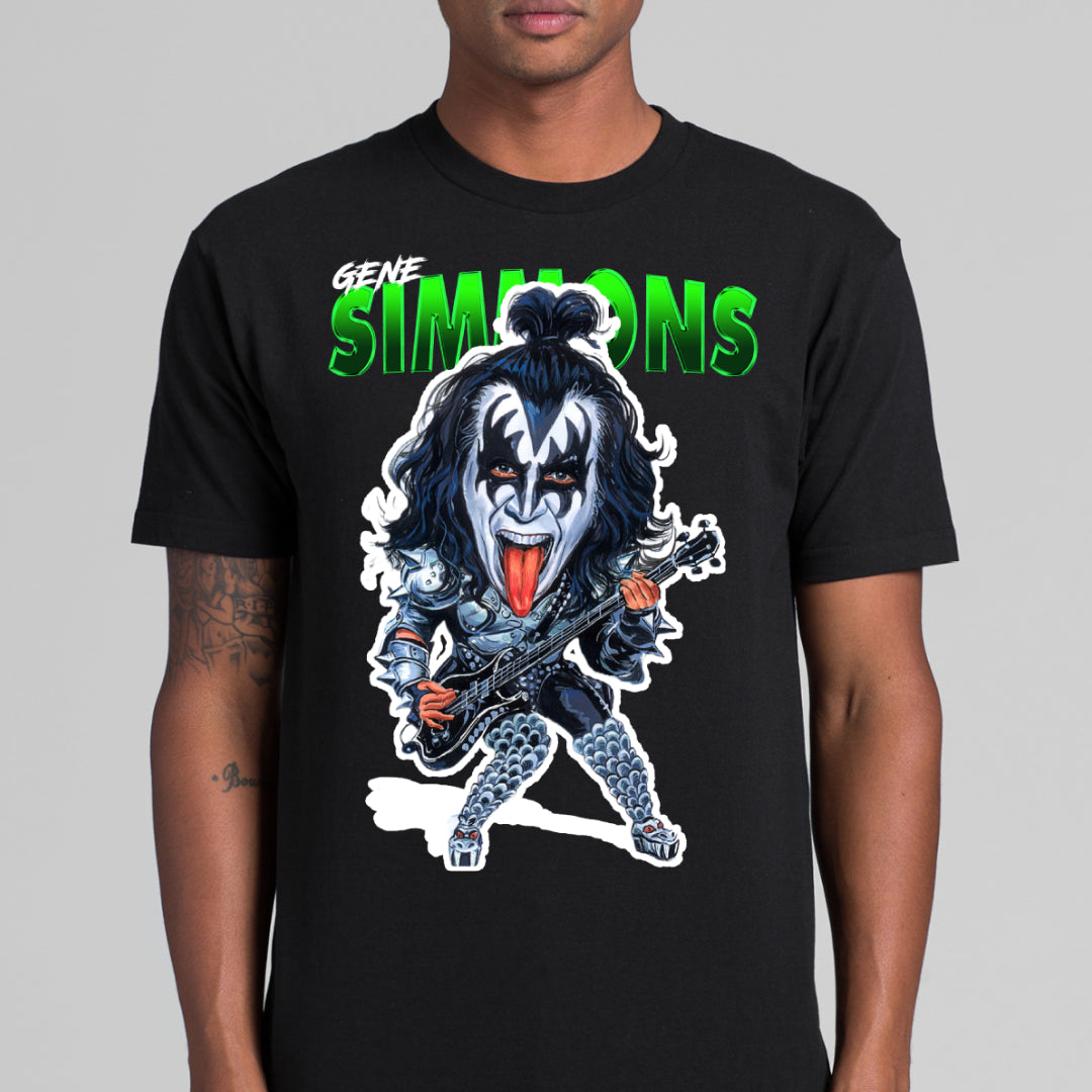ACE Gene Simmons T-shirt Artist Family Music Tee