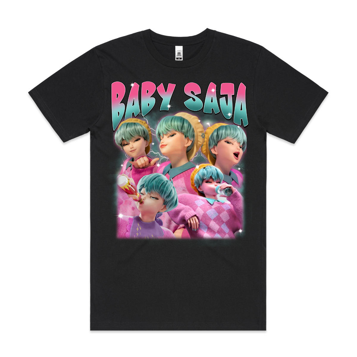 K-pop Demon Hunters Baby Saja T-shirt Animation Movie Tee
