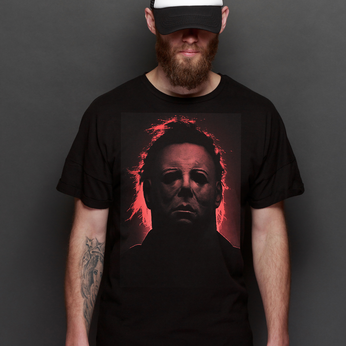 Halloween Michael Myers V21 T-shirt Horror Movie Tee