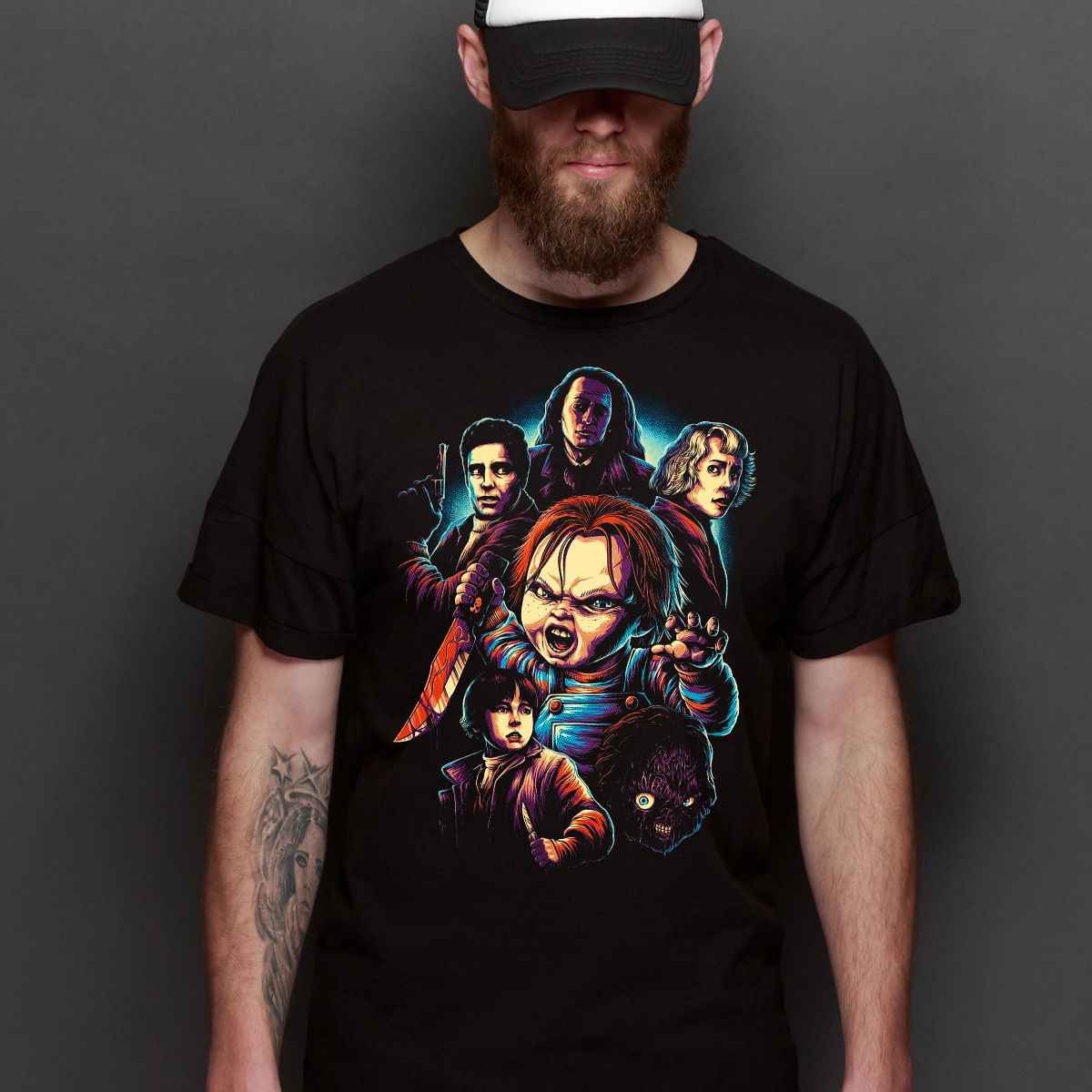 Chucky V4 T-shirt Horror Movie Tee