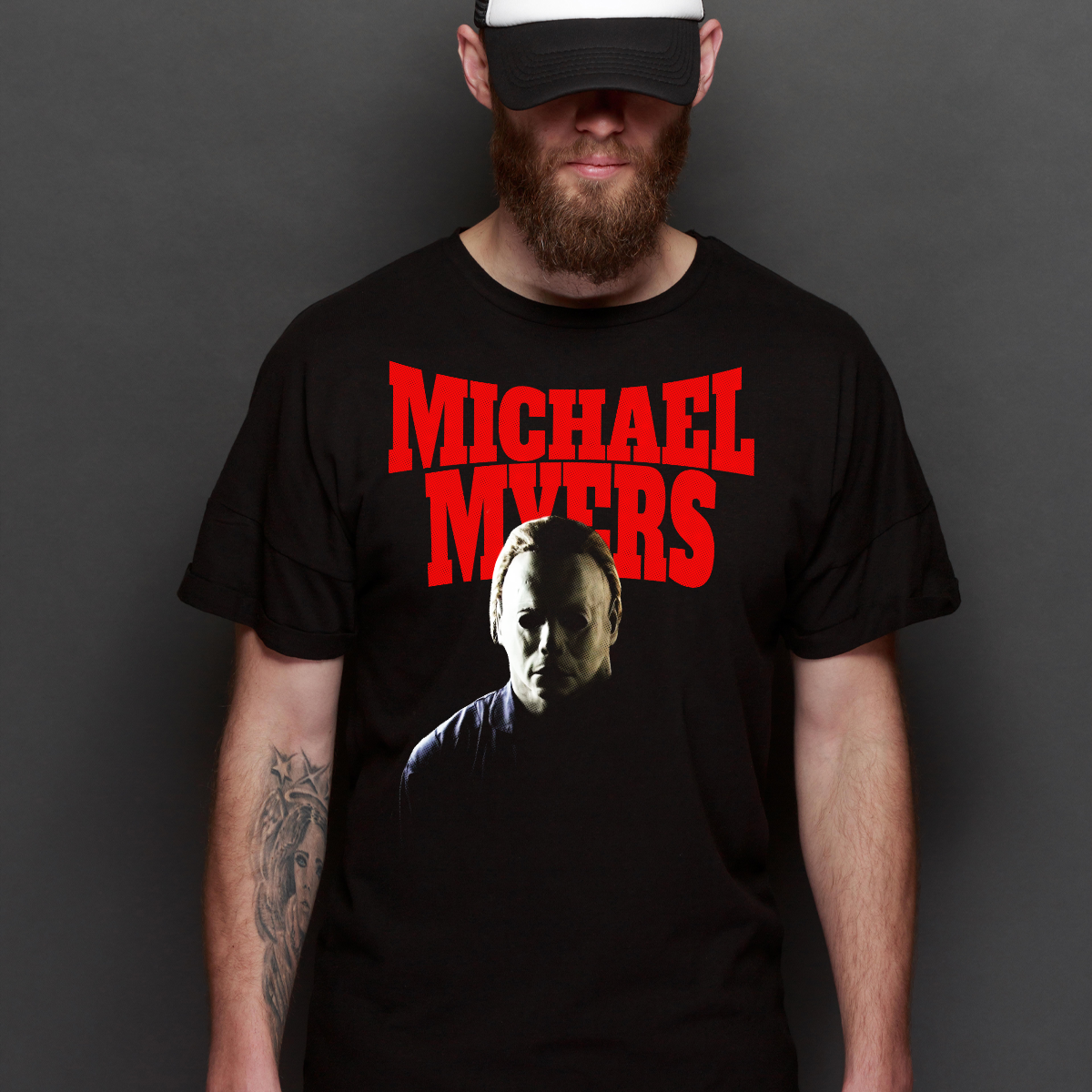 Halloween Michael Myers V23 T-shirt Horror Movie Tee