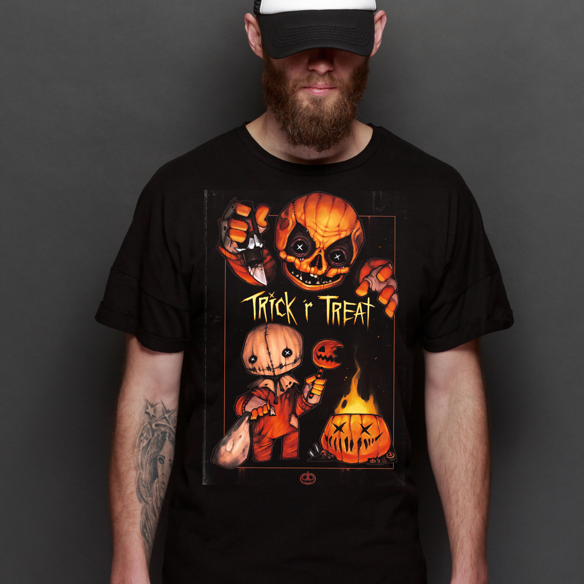 Halloween Trick 'r' Treat T-shirt Horror Movie Tee