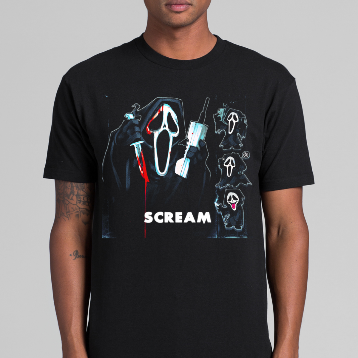Scream V5 Horror Movie T-Shirt Tee