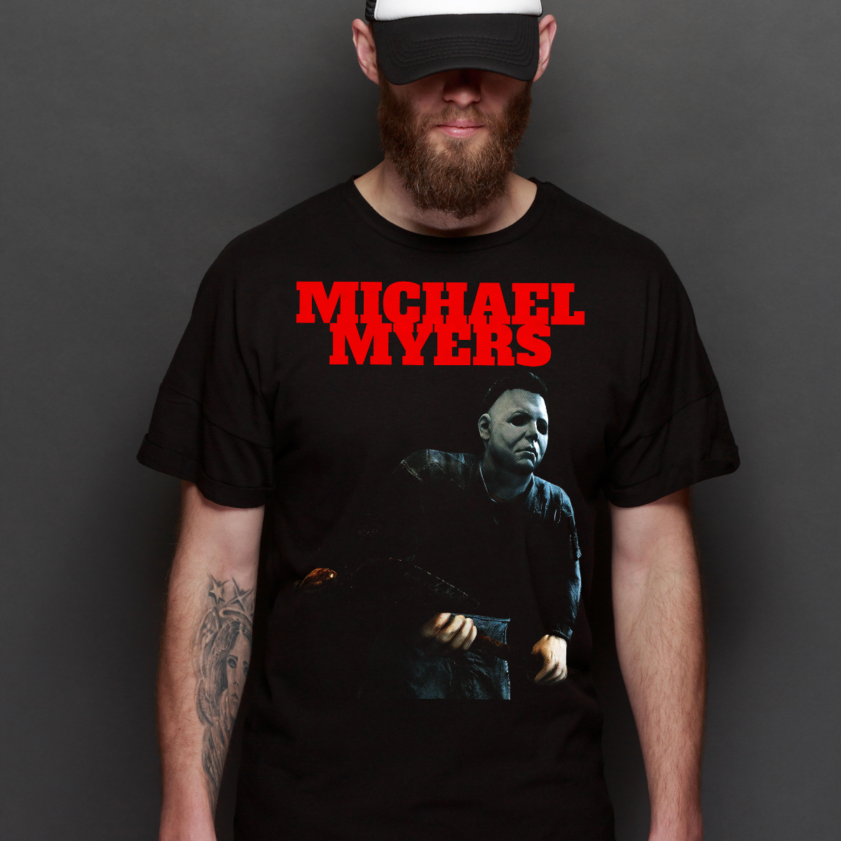 Halloween Michael Myers V24 T-shirt Horror Movie Tee