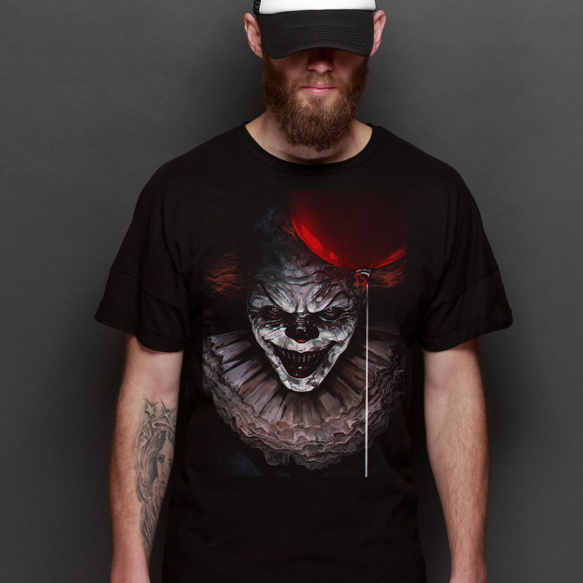 IT Pennywise V4 T-Shirt Horror Movie Tee