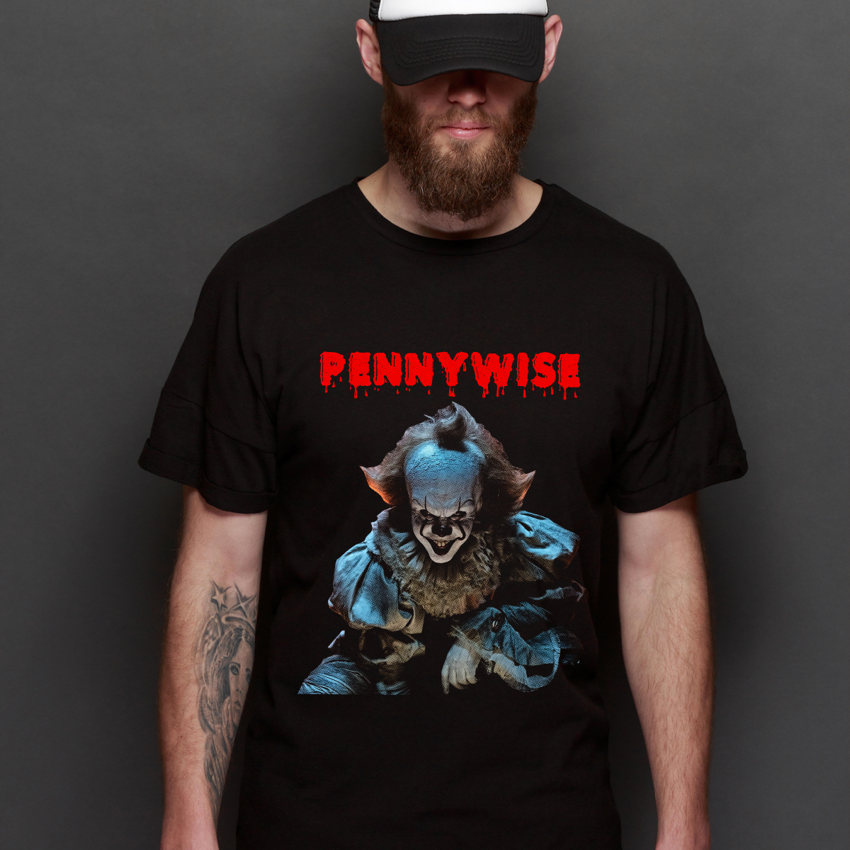 IT Pennywise V5 T-Shirt Horror Movie Tee