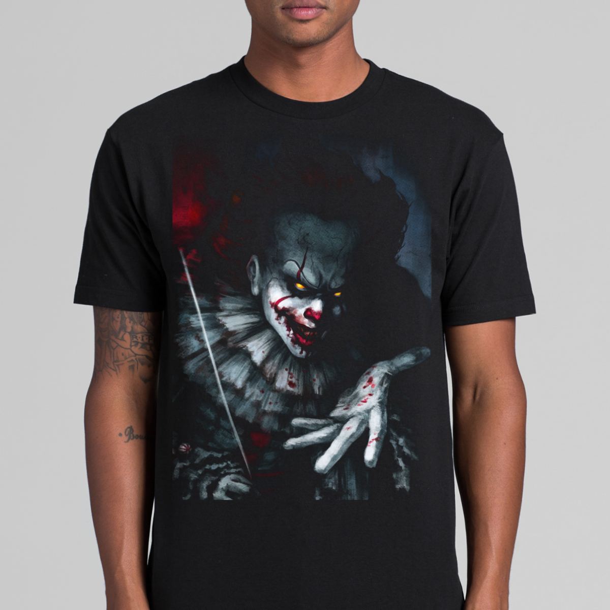 IT Pennywise V6 T-Shirt Horror Movie Tee