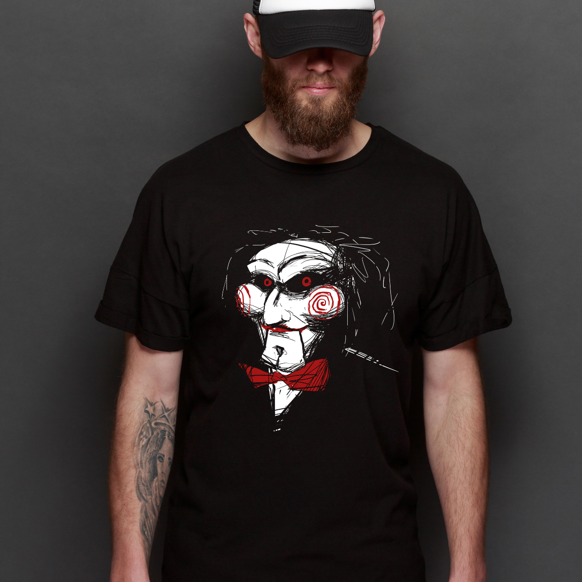 Saw Horror Movie T-Shirt Tee