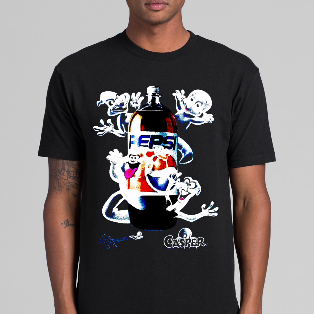 Casper Pepsi Horror Family/Comedy Movie T-Shirt Tee