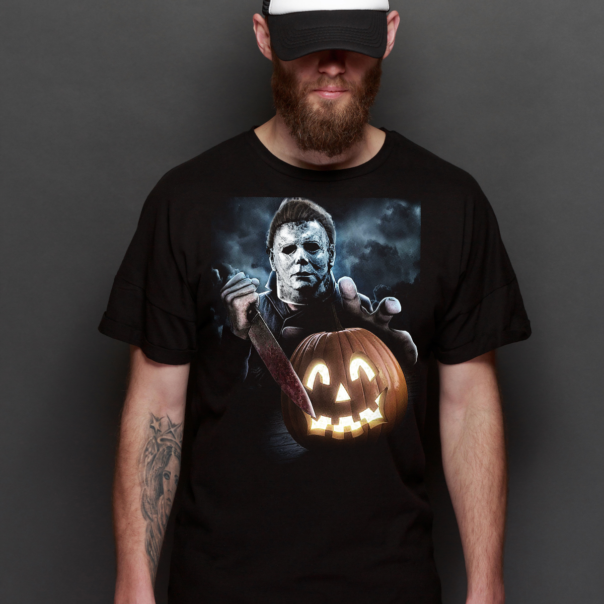 Halloween Michael Myers V25 T-shirt Horror Movie Tee