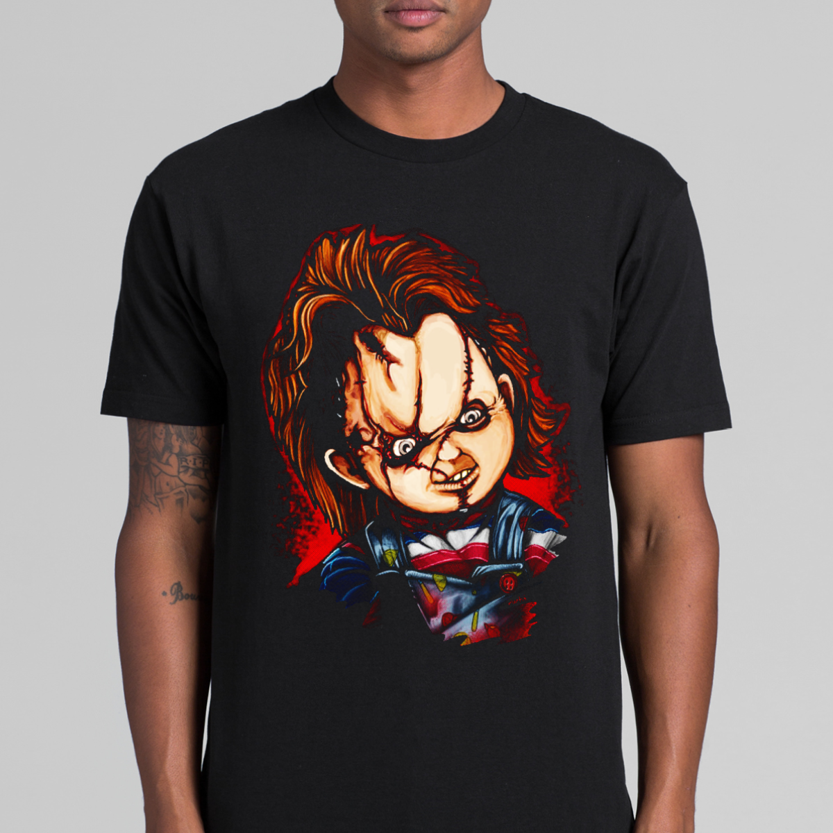 Chucky V6 T-shirt Horror Movie Tee