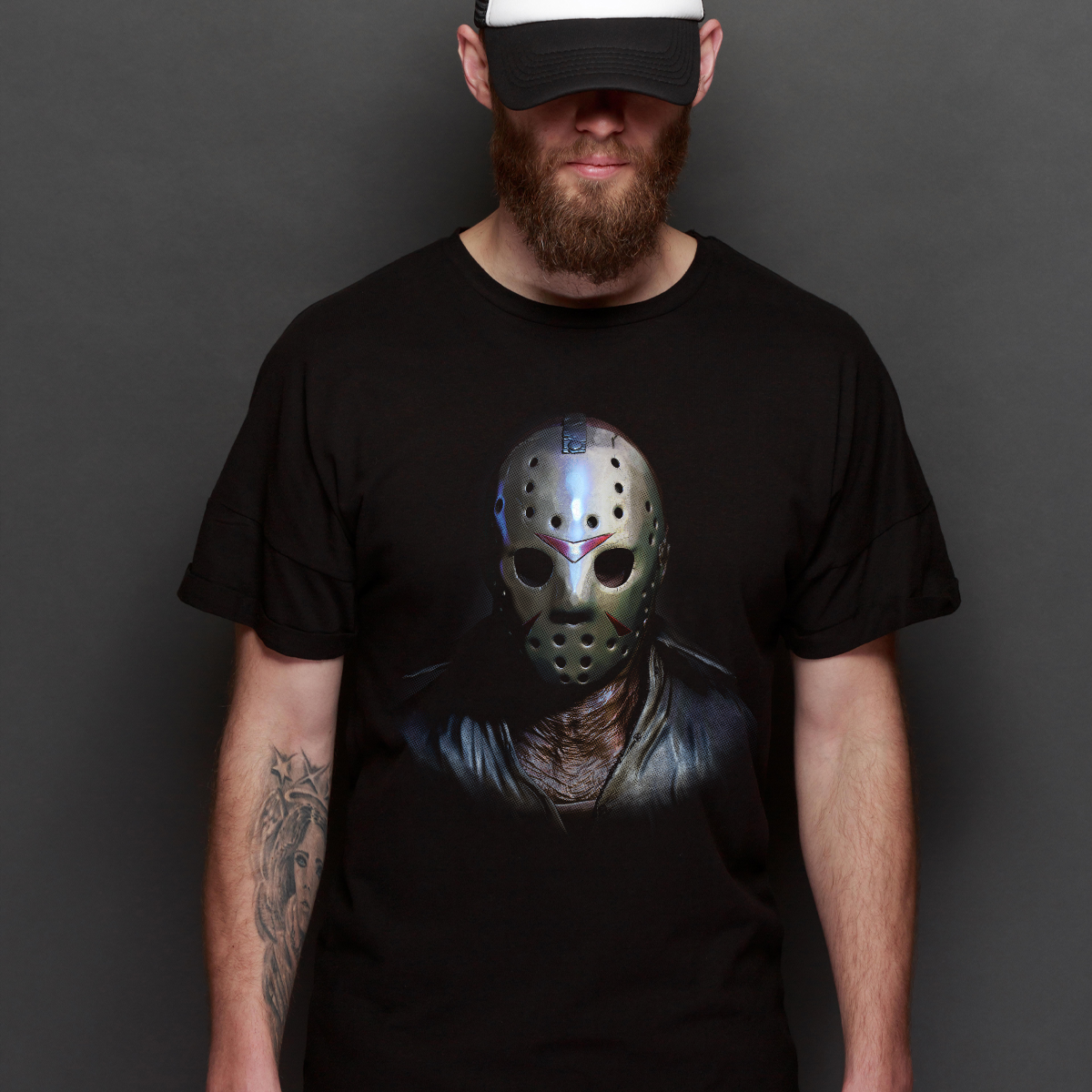 Jason Friday The 13th V14 Horror Movie T-Shirt Tee