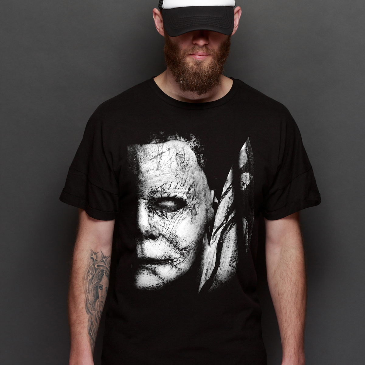 Halloween Michael Myers V27 T-shirt Horror Movie Tee