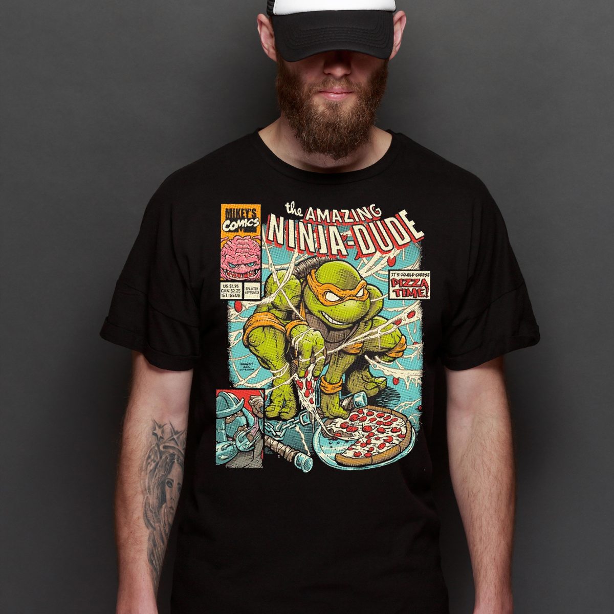 Teenage Mutant Ninja Turtles Ver3 T-shirt Cartoon Tee