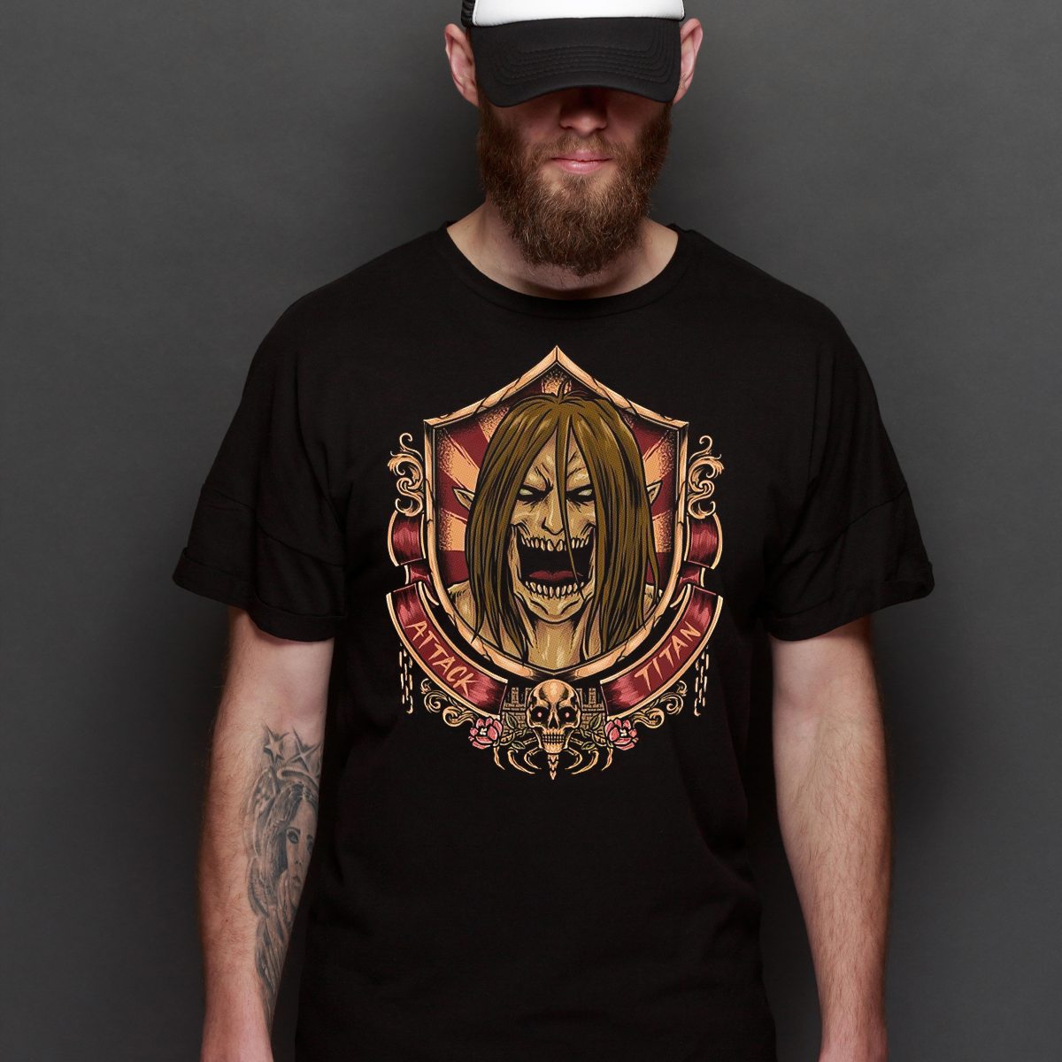 Attack On Titan Attack Titan T-shirt Japanese Anime Tee