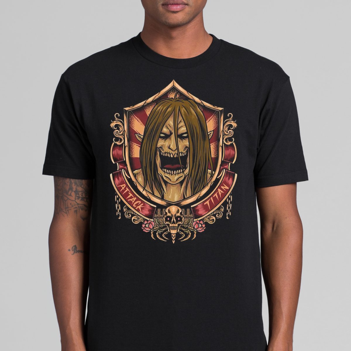Attack On Titan Attack Titan T-shirt Japanese Anime Tee