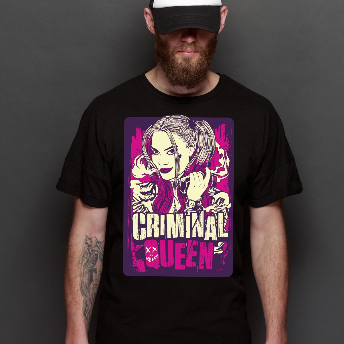 Criminal Queen T-Shirt Cartoon Tee