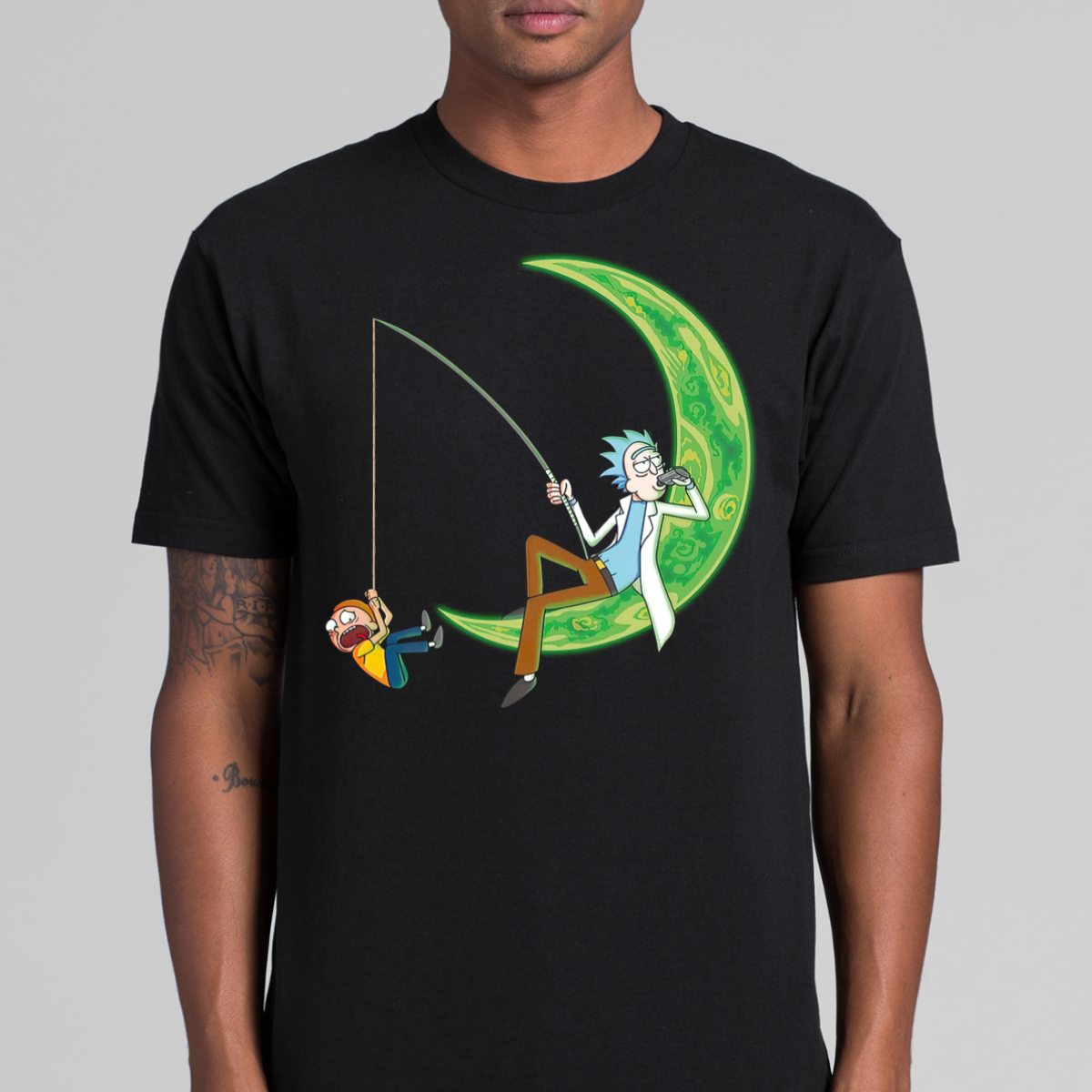 Rick and Morty Ver8 T-Shirt Spoof Funny Tee