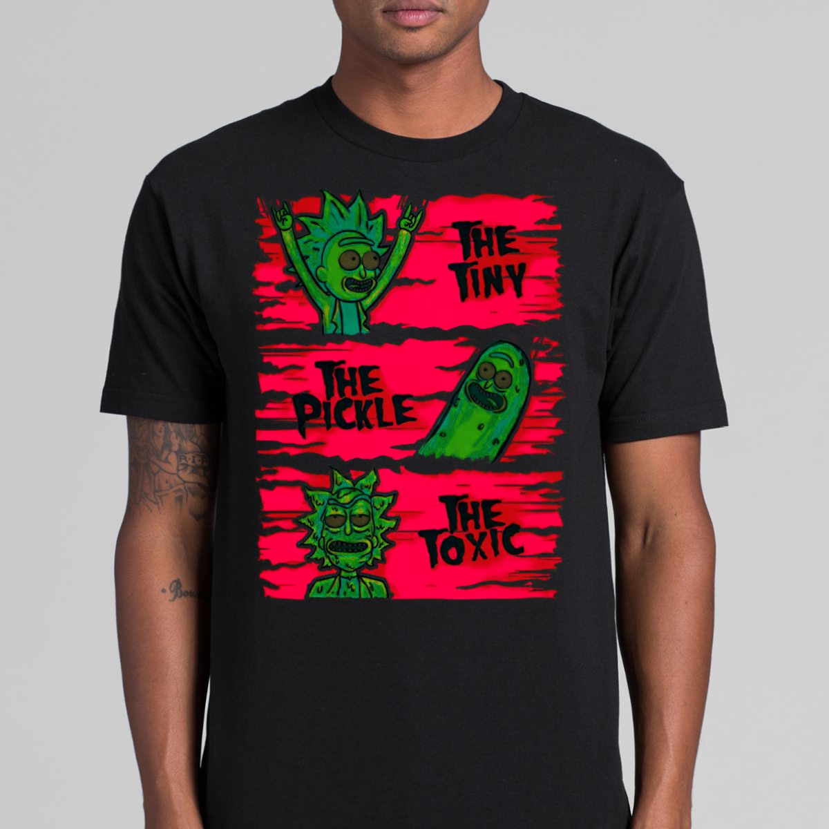Rick and Morty Ver9 T-Shirt Spoof Funny Tee