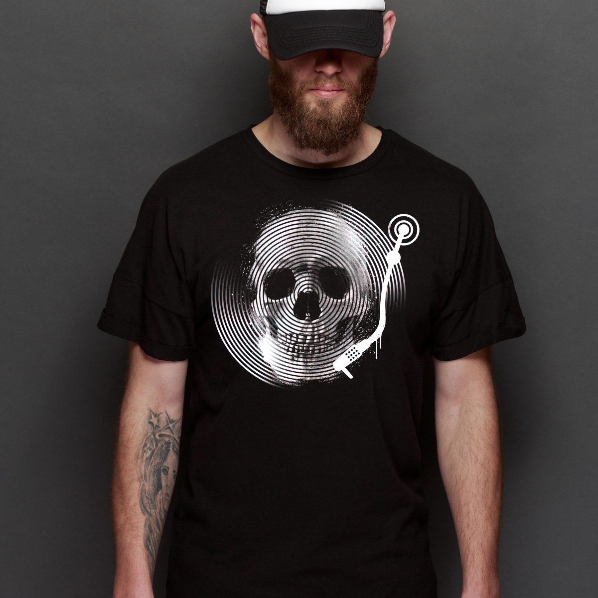 Ghost Vinyl T-Shirt Music Rock And Roll Tee