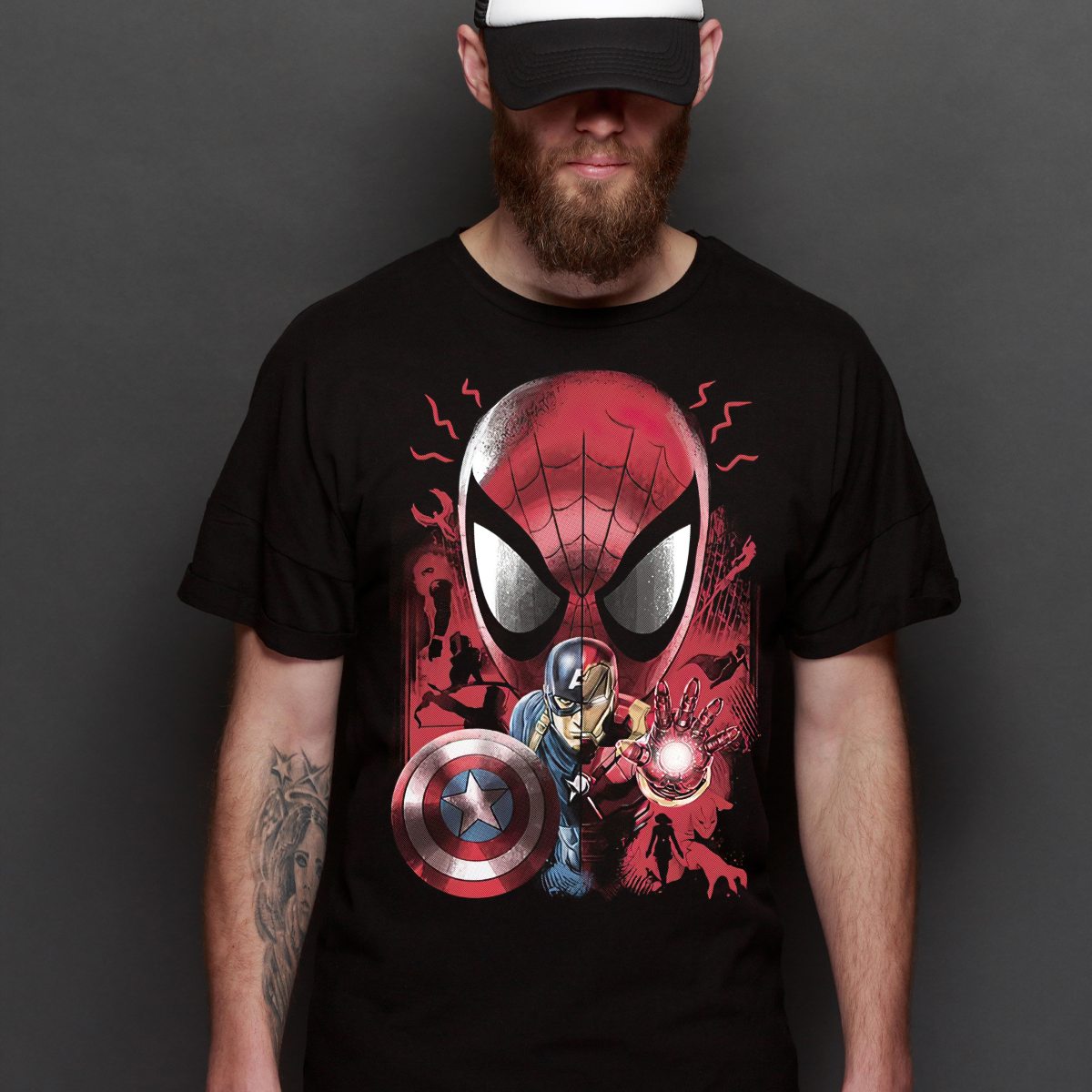 Spiderman V3 T-Shirt Marvel Tee