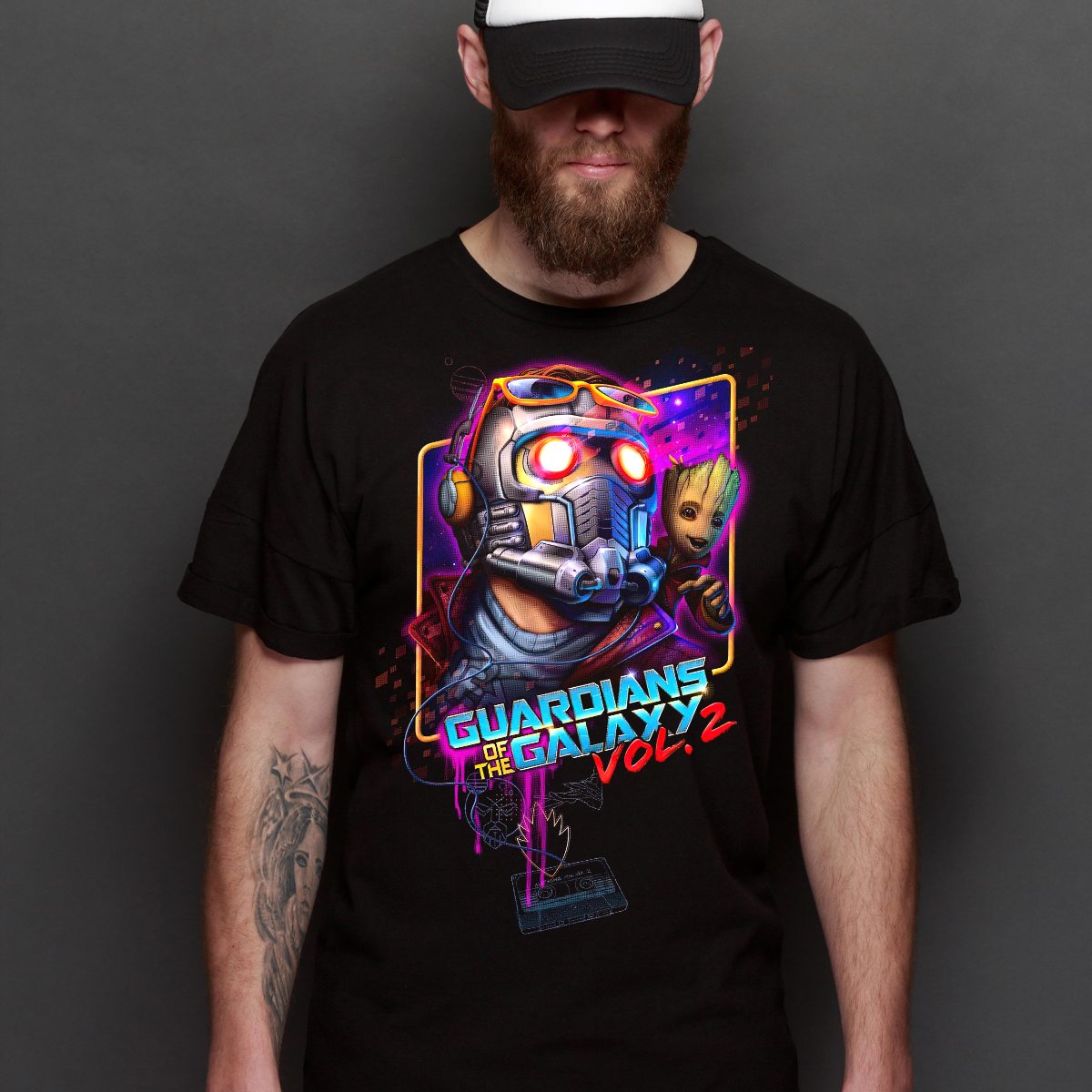 Guardians of the Galaxy Vol2 T-Shirt Marvel Tee