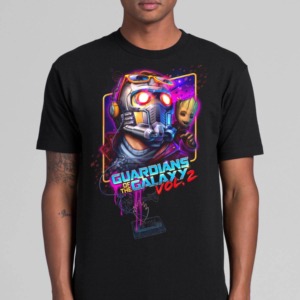 Guardians of the Galaxy Vol2 T-Shirt Marvel Tee