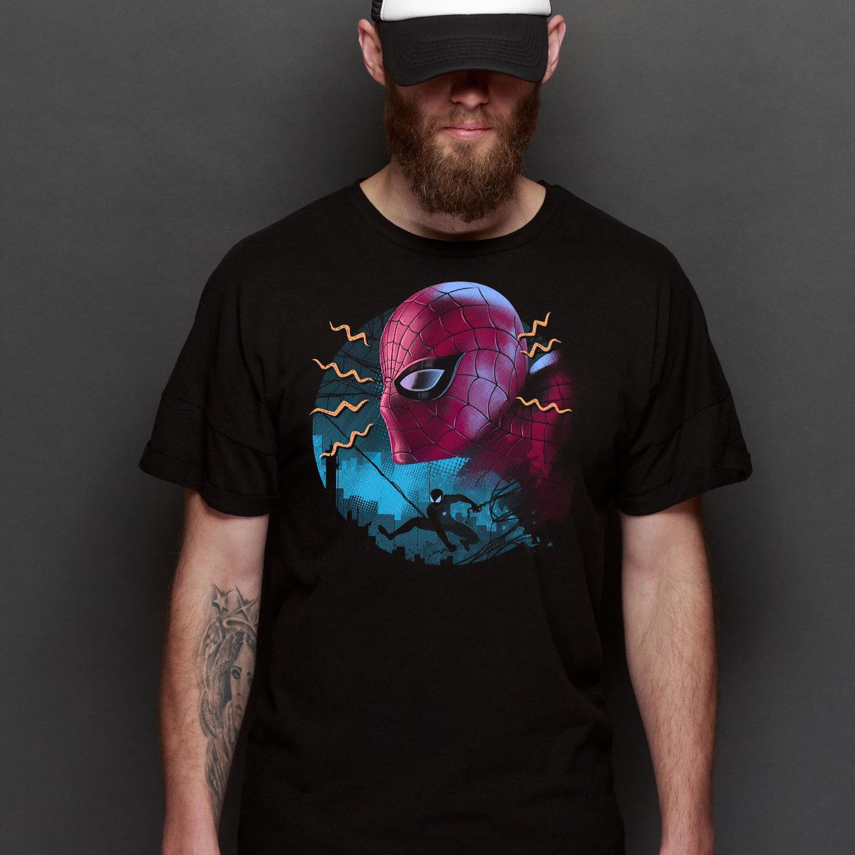 Spiderman V4 T-Shirt Marvel Tee