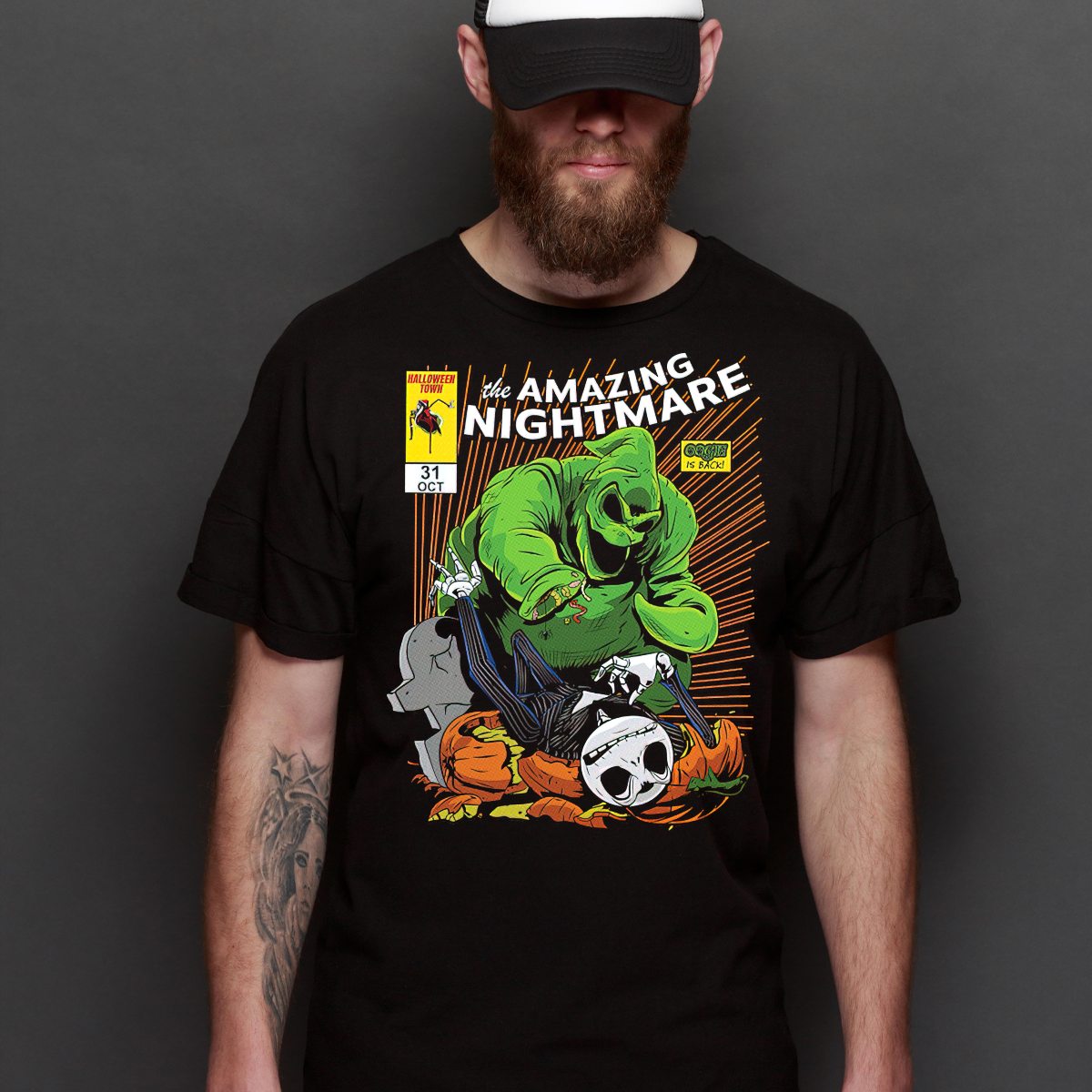 The Nightmare Before Christmas T-shirt Funny Tee