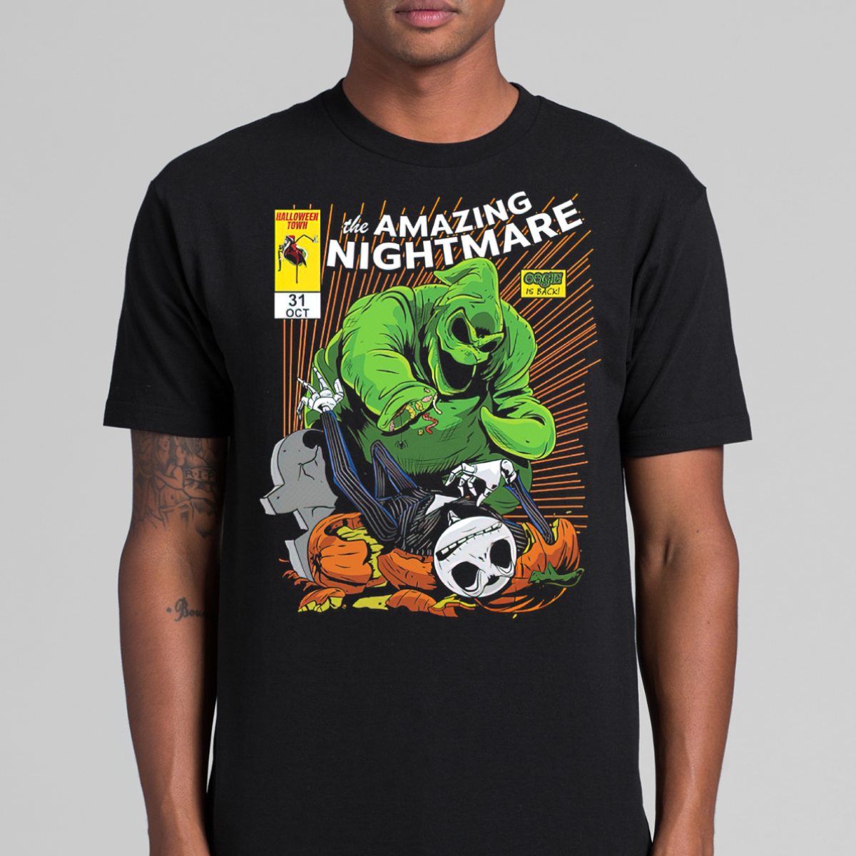 The Nightmare Before Christmas T-shirt Funny Tee