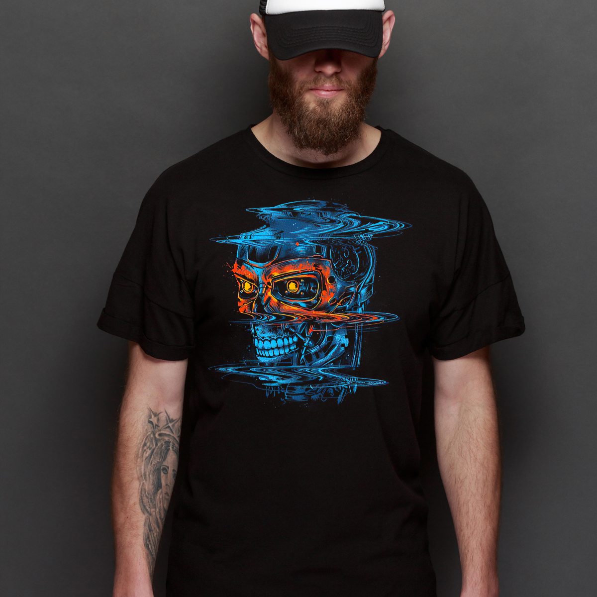 Terminator EndoskeletonT-Shirt Movie Tee