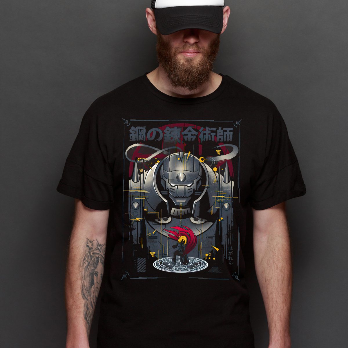 Fullmetal Alchemist V4 T-Shirt Japanese Anime Tee
