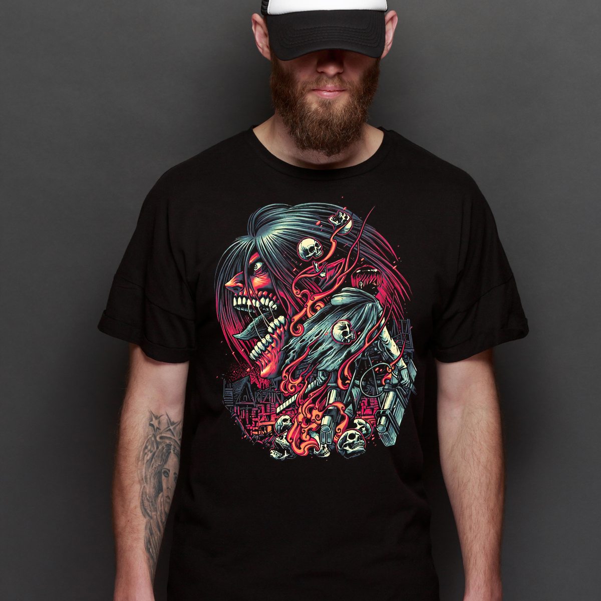 Attack On Titan 05 T-shirt Japanese Anime Tee