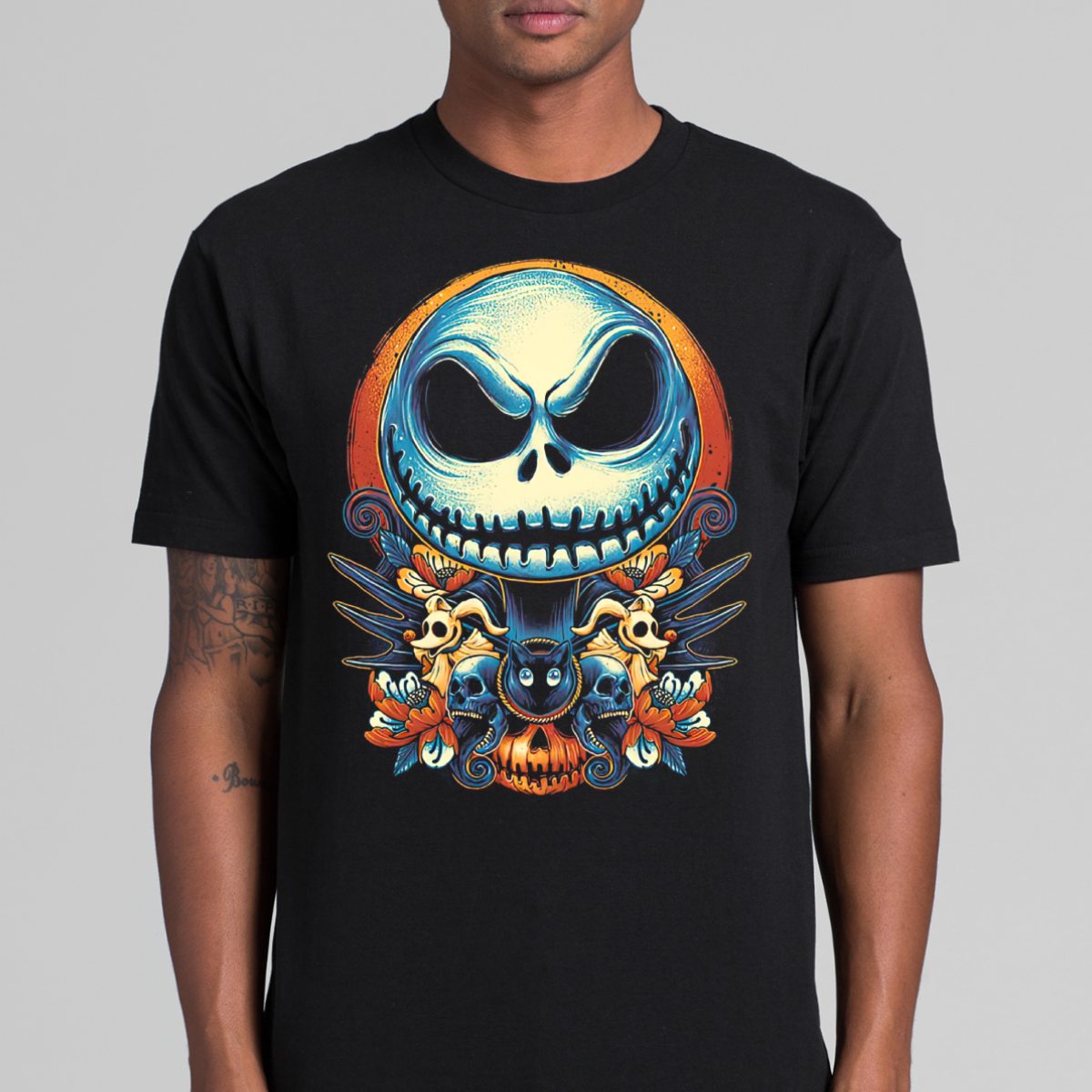 The Nightmare Before Christmas V2 T-shirt Funny Tee