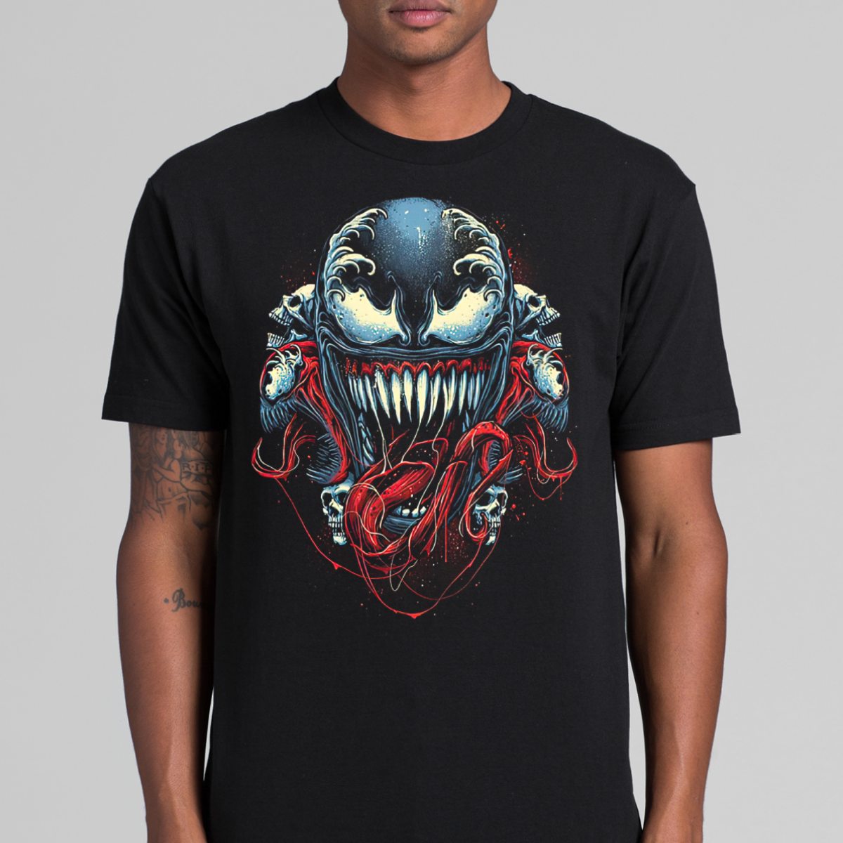 Venom V2 T-Shirt Marvel Cartoon Tee