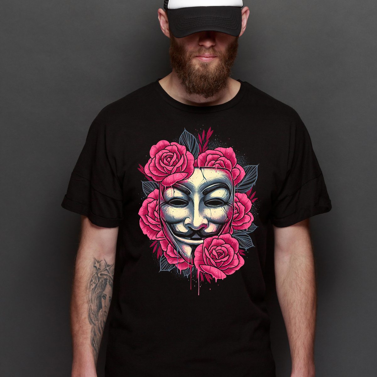 Anonymous T-Shirt Cotton Movie Tee