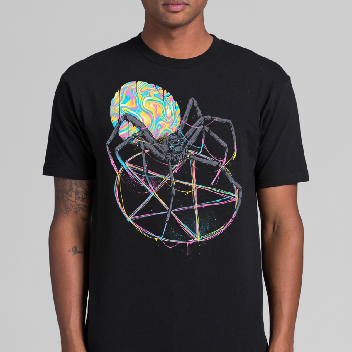 Spider Witch T-shirt Funny Tee