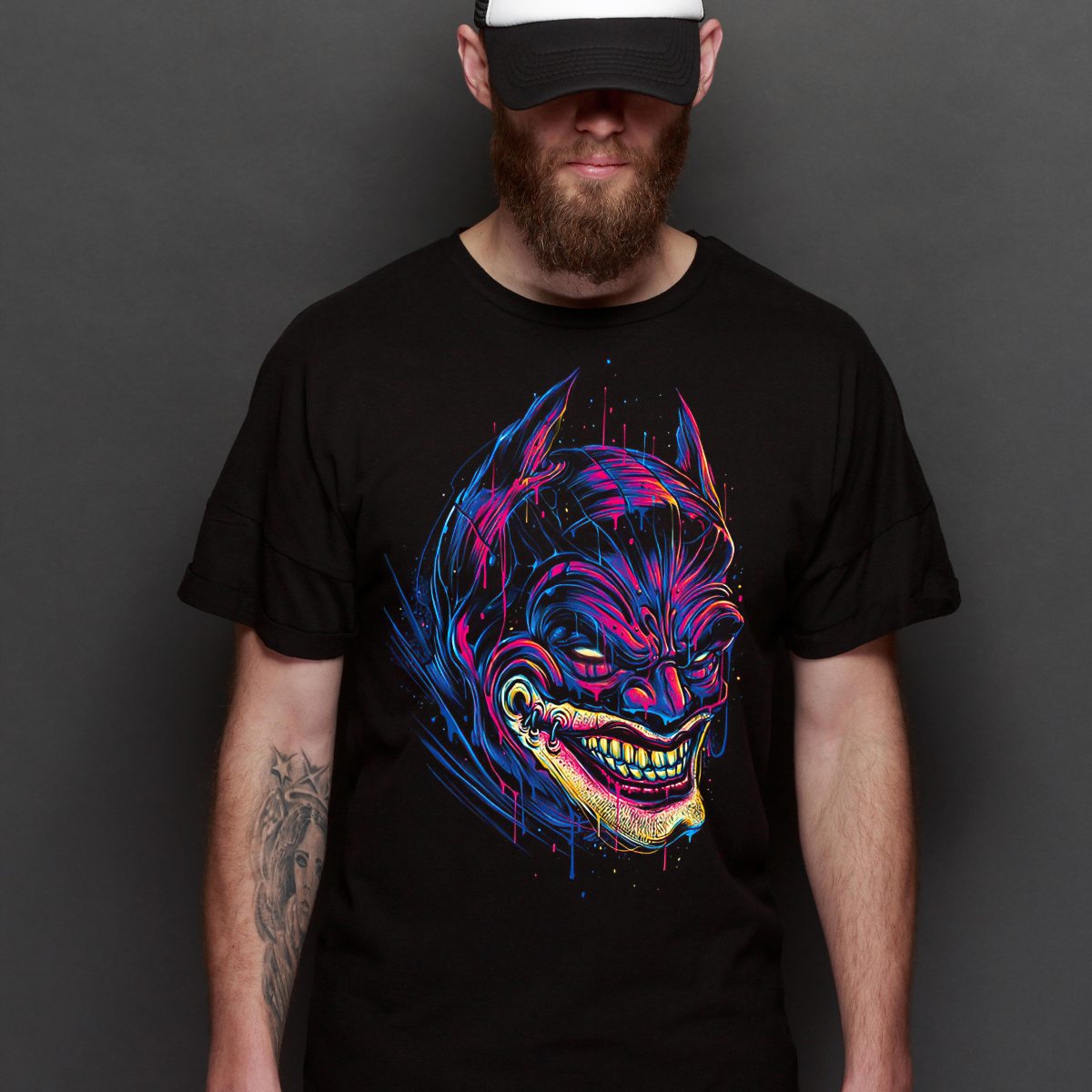 Batman Joker V6 T-Shirt Joker Tee