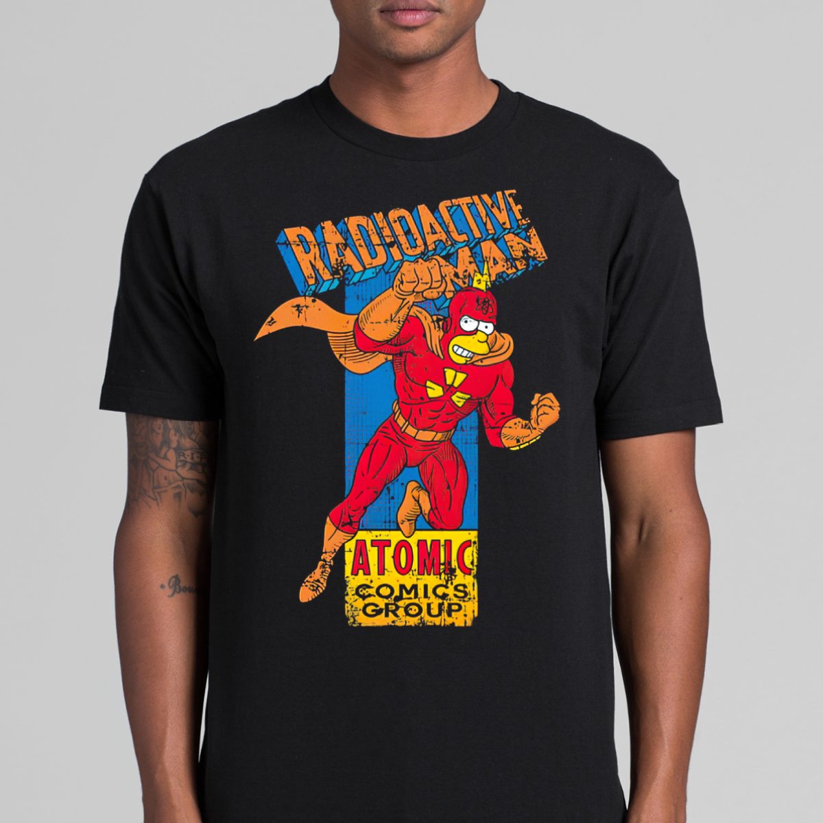 The Simpsons Radioactiveman T-Shirt Funny Tee