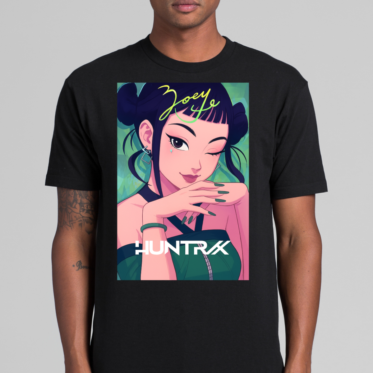 K-pop Demon Hunters Zoey V3 T-shirt Animation Movie Tee